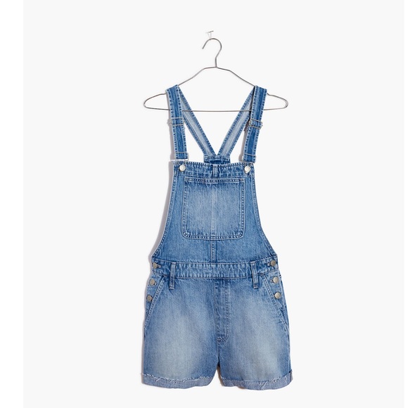 Madewell Other - Madewell Adirondack Short Overalls in Ortega Wash